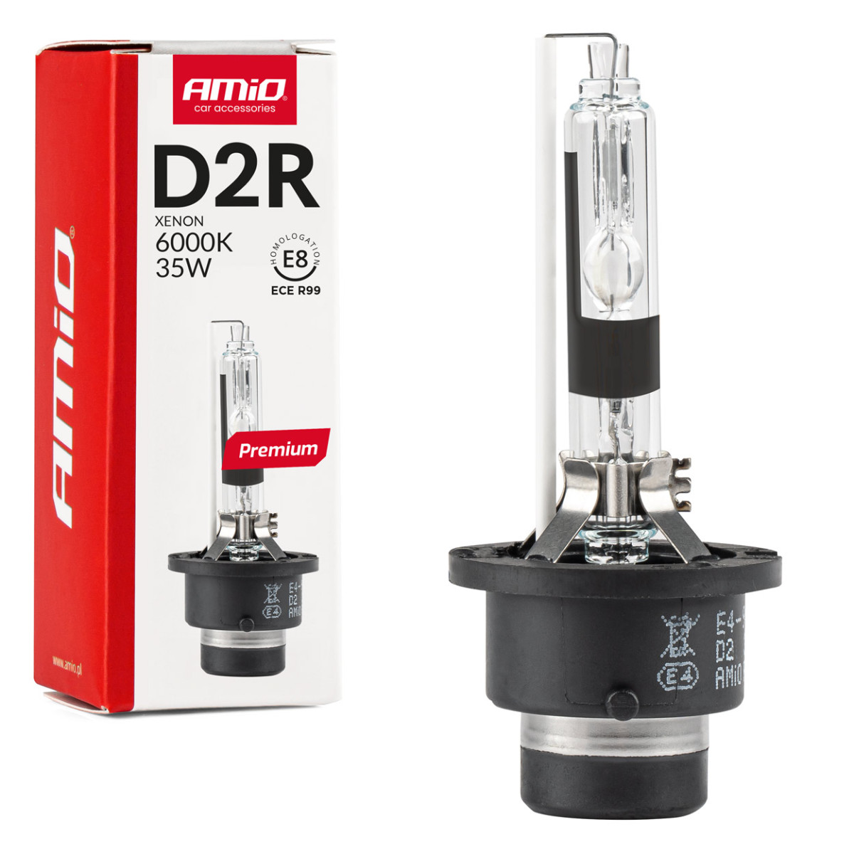 Xenon bulb D2R 6000K PREMIUM AMIO-01971