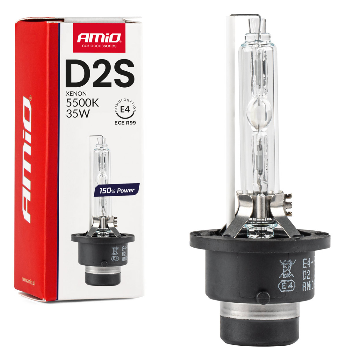 Xenon bulb D2S 5500K 150% POWER AMIO-01973