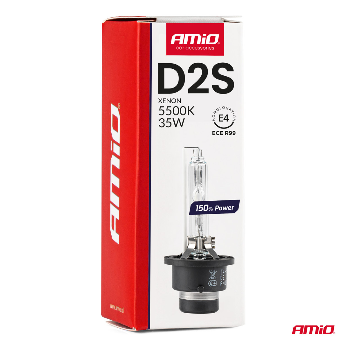 Xenon bulb D2S 5500K 150% POWER AMIO-01973