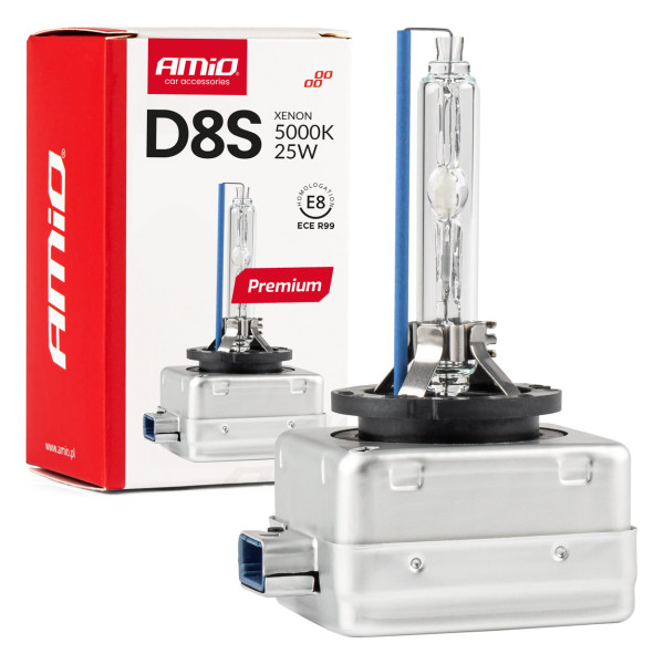 Xenon bulb D8S 5000K PREMIUM AMIO-02395