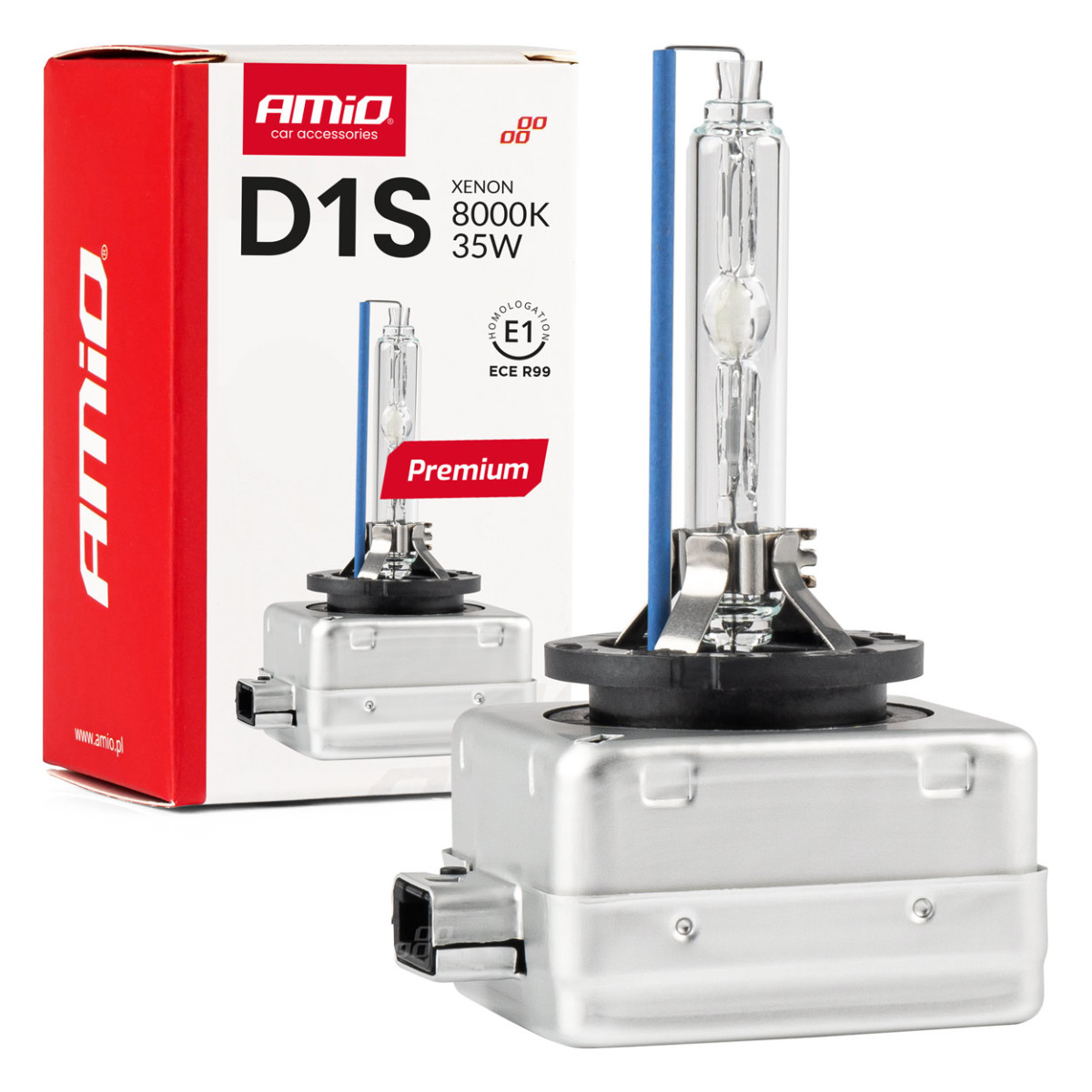 Xenon bulb D1S PREMIUM AMIO-01410