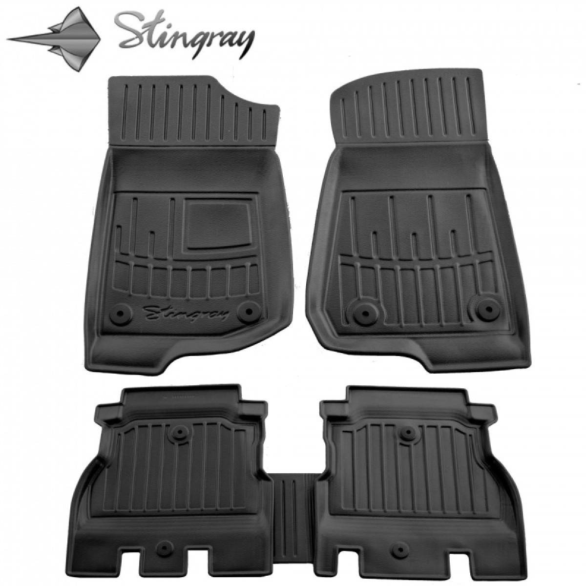 Rubber mats JEEP Wrangler JL from 2018 Rubber mats JEEP Wrangler JL from 2018