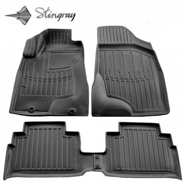 Rubber 3D mats LEXUS RX 2003-2009, 4 pc. / black / 5028114 / higher edges