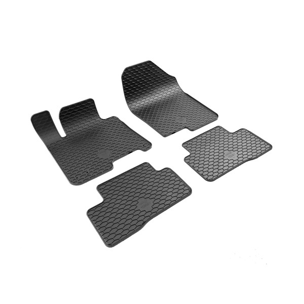 Rubber mats Hynduai TUCSON (from 2020) / only Hybrid PHEV, 4 pcs/ 222677 / black