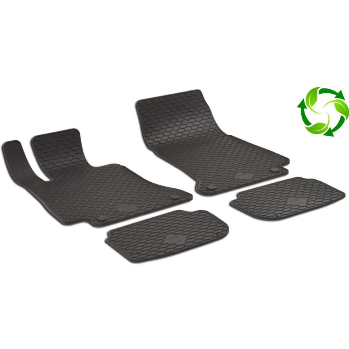 Rubber mats Mercedes-Benz E-class (A238/C238) Coupe / Cabrio from 2017