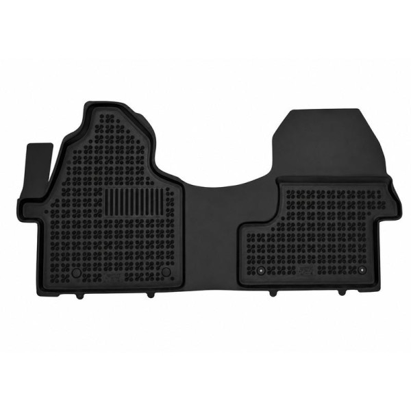 Rubber mats Mercedes Sprinter III from 2018 (3 places, front, with an extra material on the driver side)