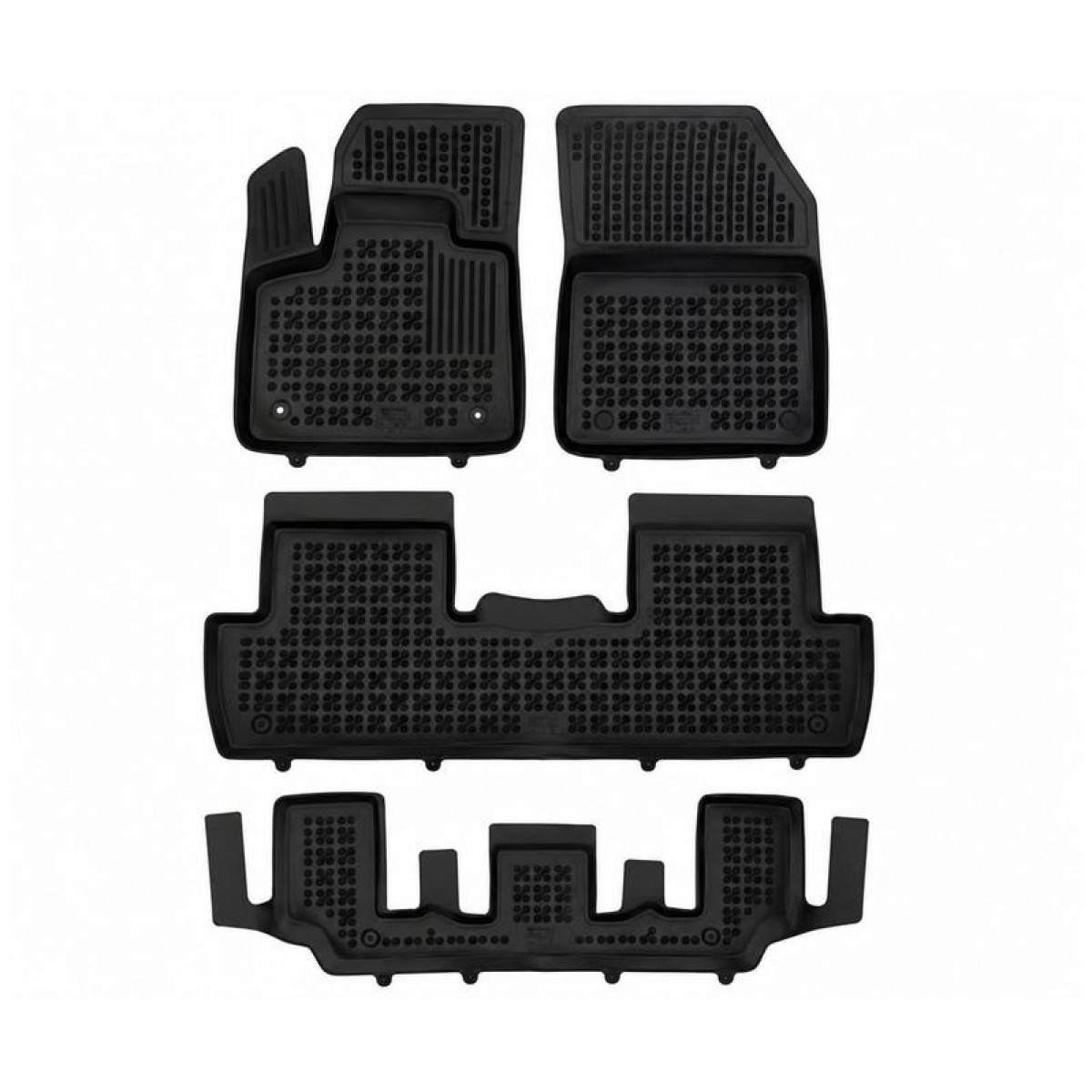 Rubber mats Peugeot 5008 II 2017-2024 (7 places)