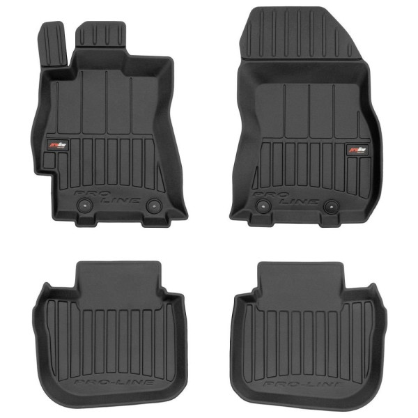Rubber mats Proline Subaru Outback IV 2009-2014 (Automatic gearbox)