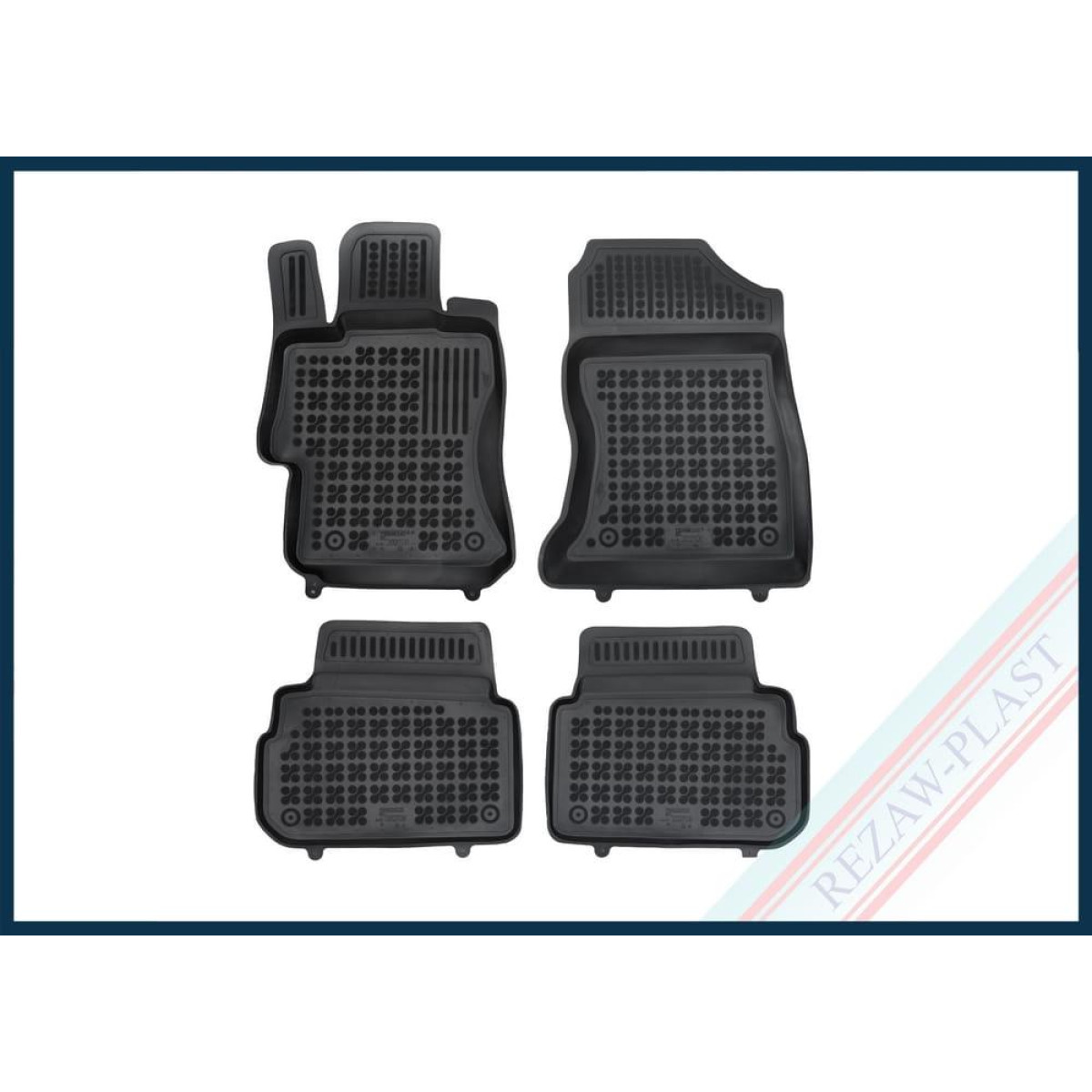 Rubber mats Subaru XV II 2017-2024
