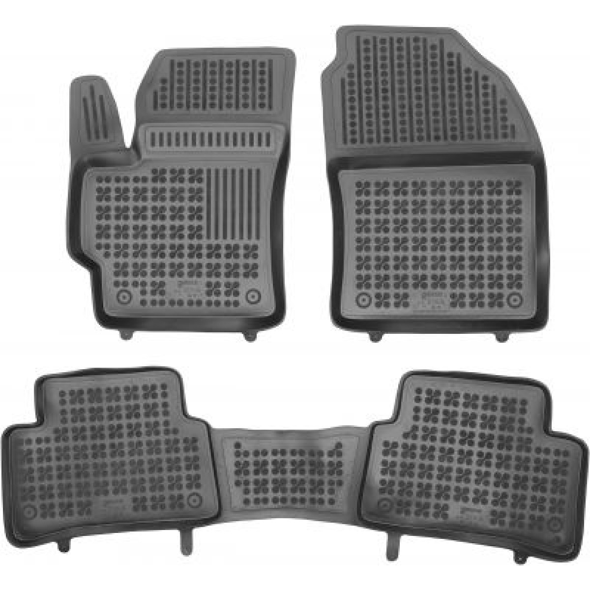 Rubber mats Toyota Corolla XII E210, Hybrid Hatchback from 2018