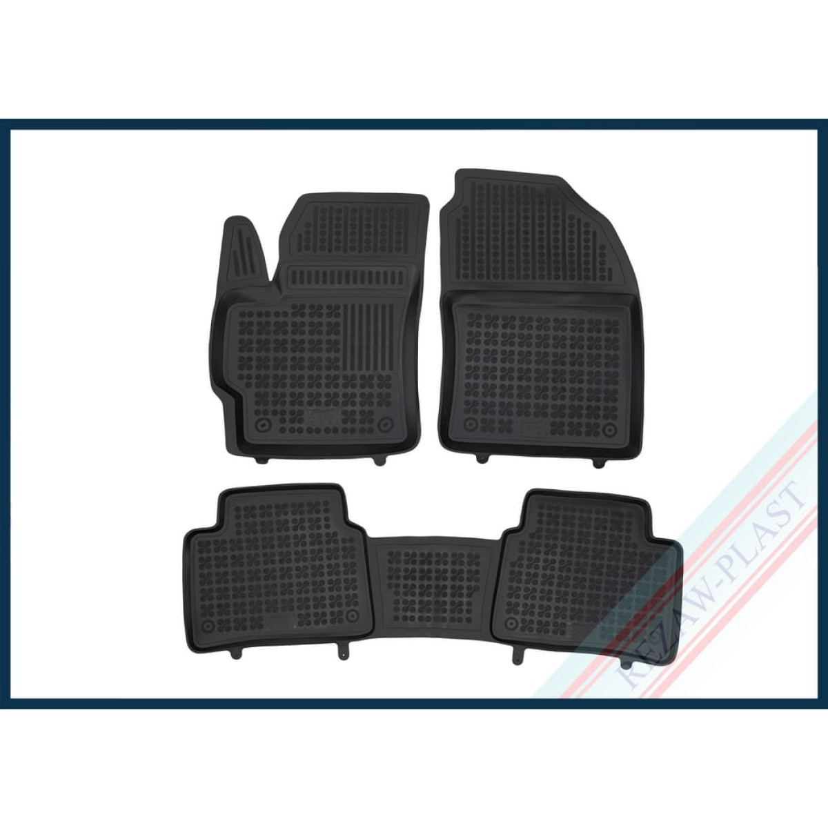 Rubber mats Toyota Corolla XII (E210) from 2024 (Sedan, Wagon)