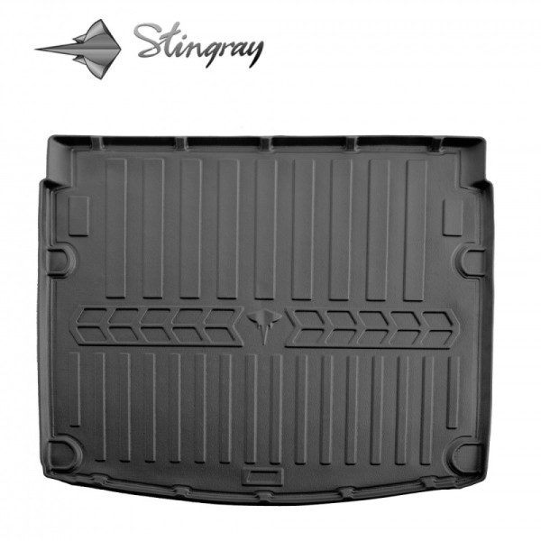 Rubber 3D trunk mat AUDI A4 B8 2007-2015 (sedan) / 6030011 / higher edges