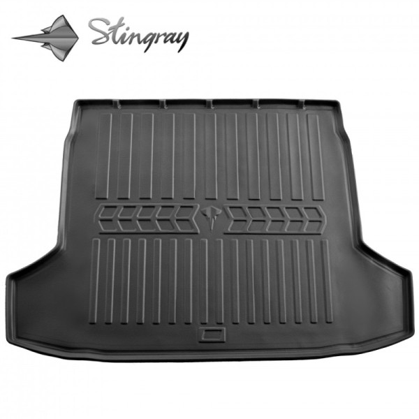Rubber trunk mat PEUGEOT 508 I 2010-2018 (sedan / two ears)
