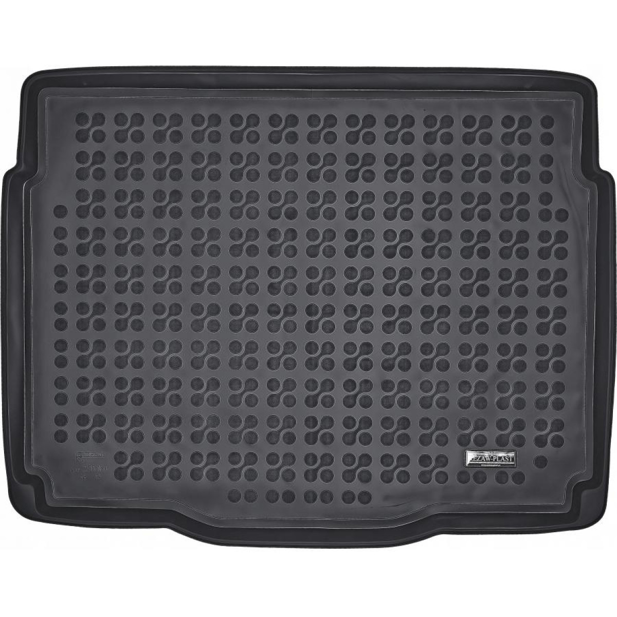 Rubber trunk mat Citroen e-C4 III Electric version from 2020 (bottom part)