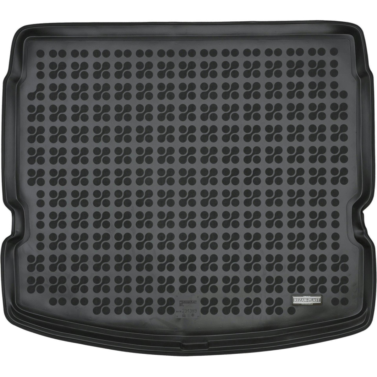 Rubber trunk mat Renault Megane IV Grandtour from 2016 (bottom part)