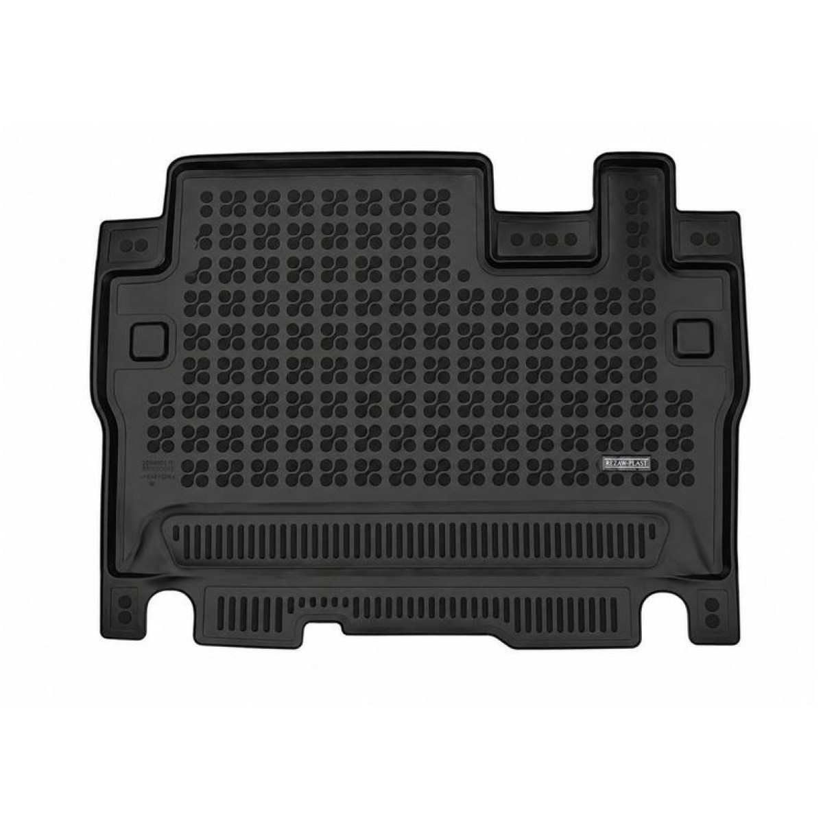 Rubber trunk mat Toyota Proace Verso II Long, L2, facelift from 2024 (one-level boot)