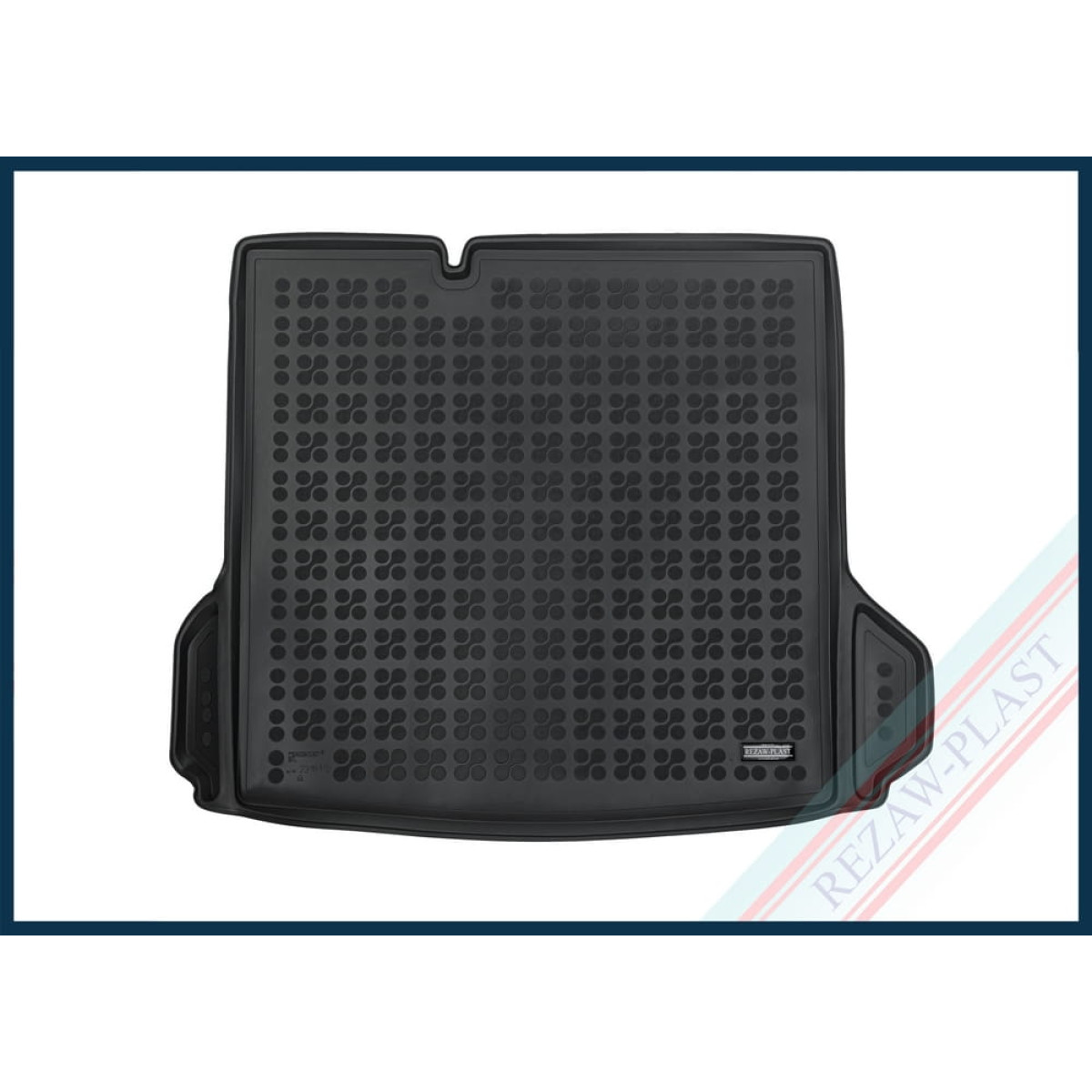 Rubber trunk mat Volkswagen ID.4 from 2020 (one-level boot) Rubber trunk mat Volkswagen ID.4 from 2020 (one-level boot)