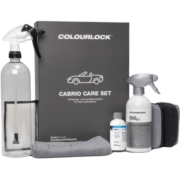 KOCH CHEMIE COLOURLOCK Cabrio Care Set, textile convertible roof care set KOCH CHEMIE COLOURLOCK Cabrio Care Set, textile convertible roof care set
