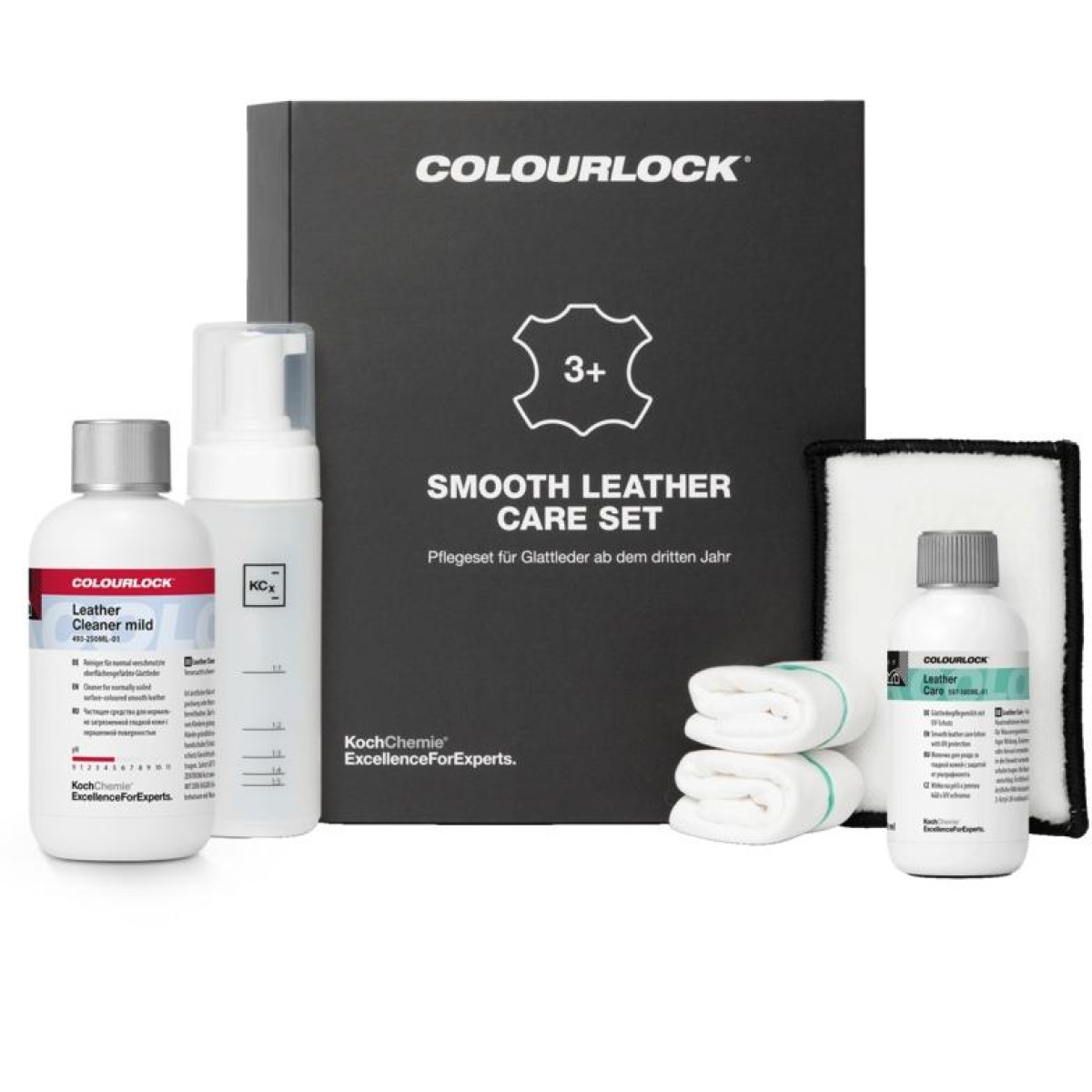 KOCH CHEMIE Colourlock Smooth Leather Care Set