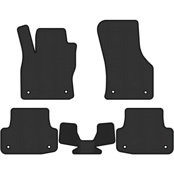 Polymer EVA mats Audi A3 III 8V 3 doors 2012-2020