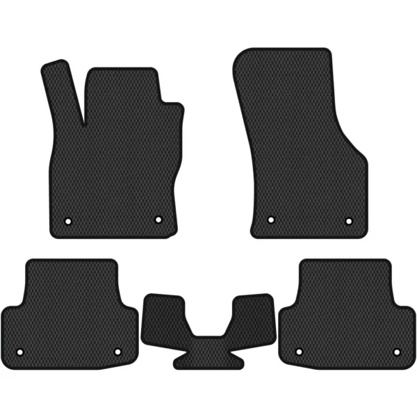 Polymer EVA mats Audi A3 III 8V 3 doors 2012-2020