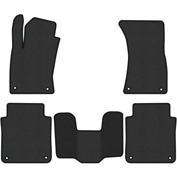 Polymer EVA mats Audi A8 D3 4WD Long Base 2002-2009