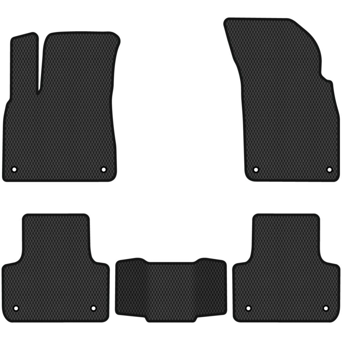 Polymer EVA mats Audi Q7 II 2020-2023