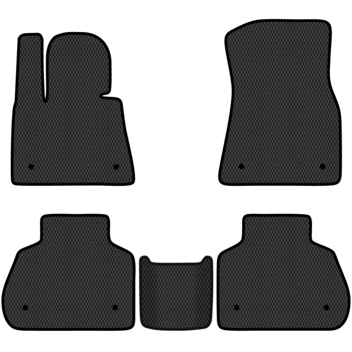 Polymer EVA mats BMW X7 G07 5 places from 2018