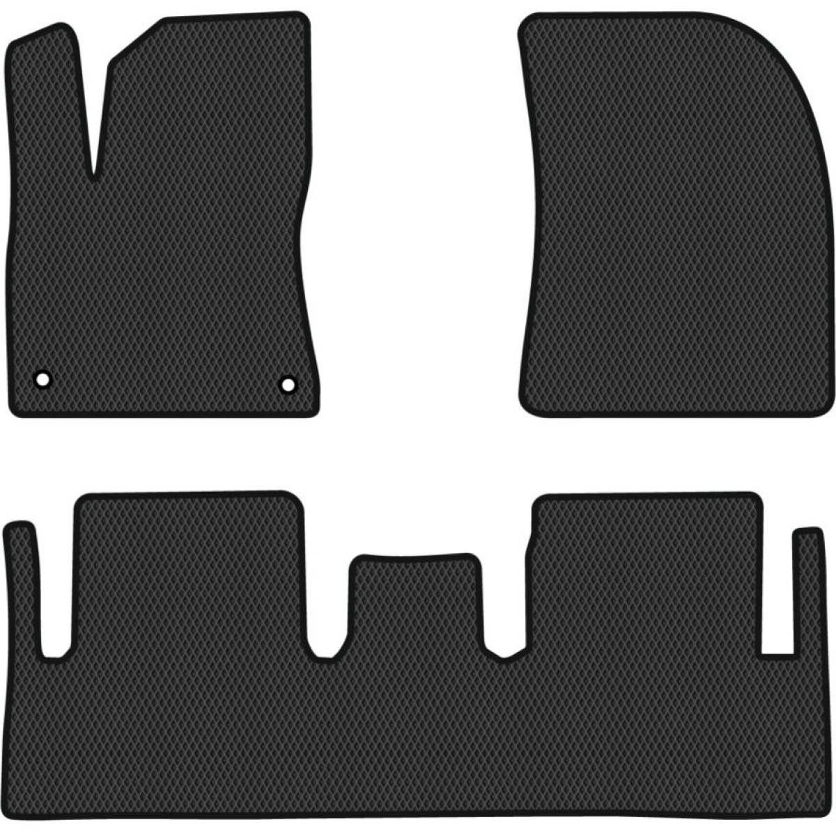 Polymer EVA mats Citroen C4 Grand Picasso II 7 places 2013-2018