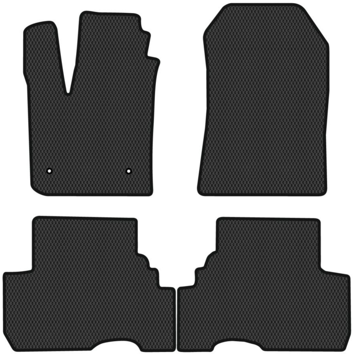 Polymer EVA mats Dacia Lodgy 5 places 2012-2021