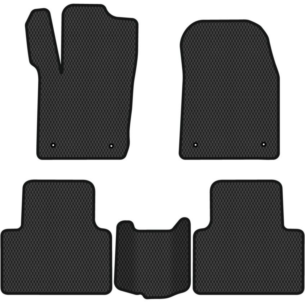 Polymer EVA mats Jeep Grand Cherokee IV WK2 2010-2022 Polymer EVA mats Jeep Grand Cherokee IV WK2 2010-2022