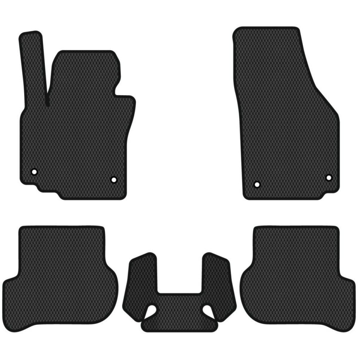 Polymer EVA mats Volkswagen Golf V Plus Facelift 2008-2014