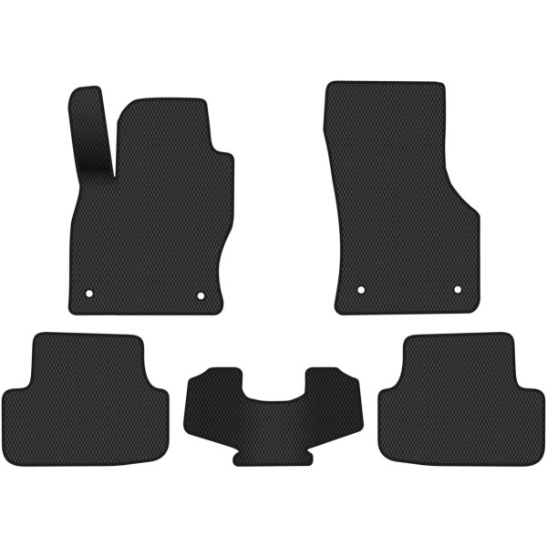 Polymer EVA mats Volkswagen Golf VII Not electric / Not eTSI 2012-2018