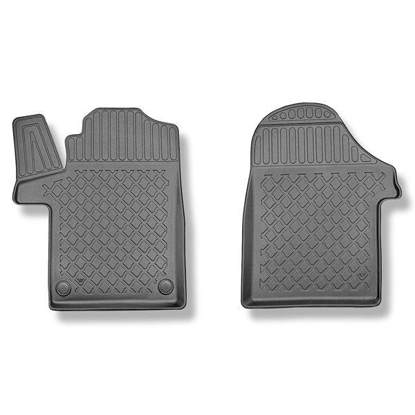 Salon mats Mercedes-Benz EQV W447 electric from 2020 (3 row (seats slide on rails))