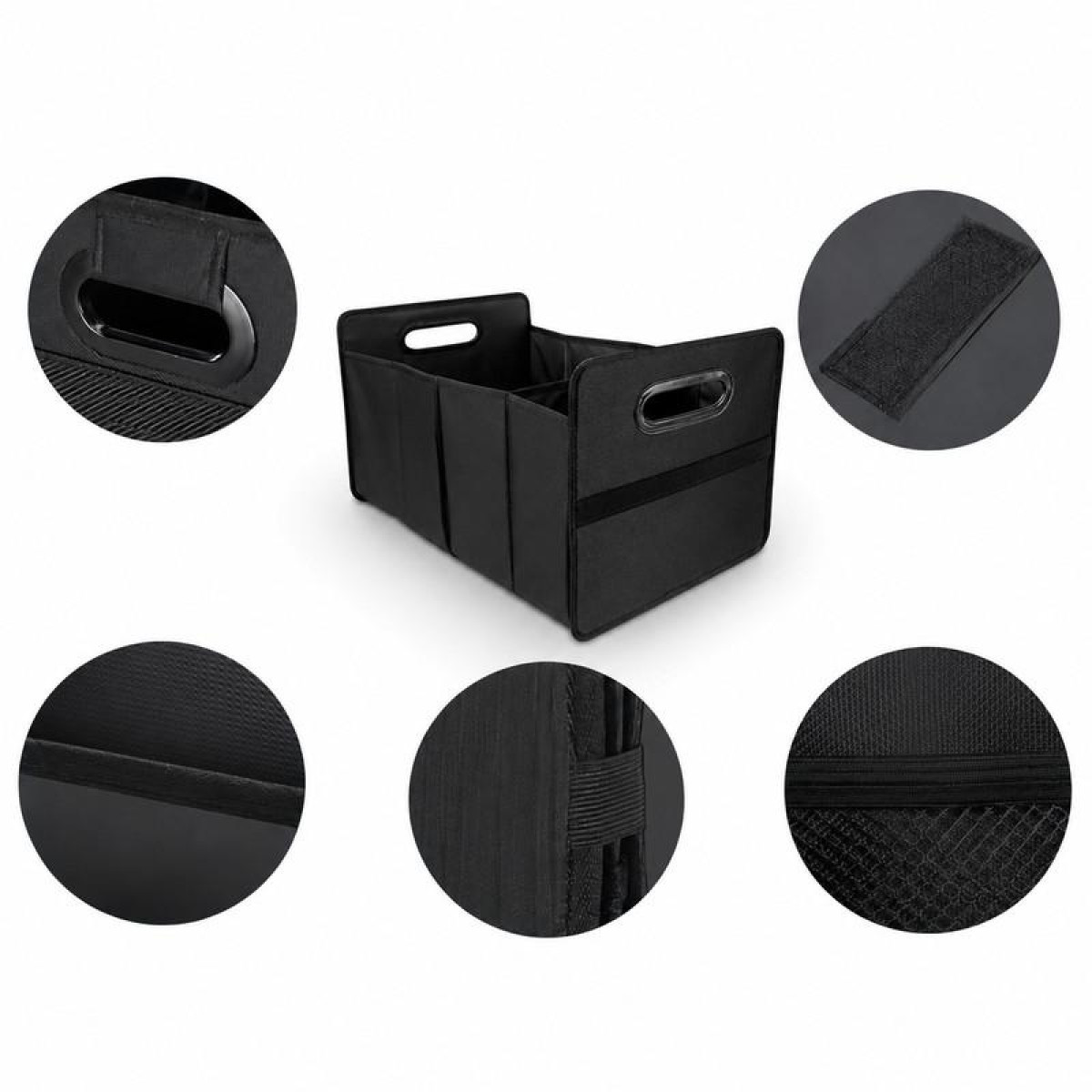 Foldable Car Trunk Organizer EVAtech 57x35x28 cm