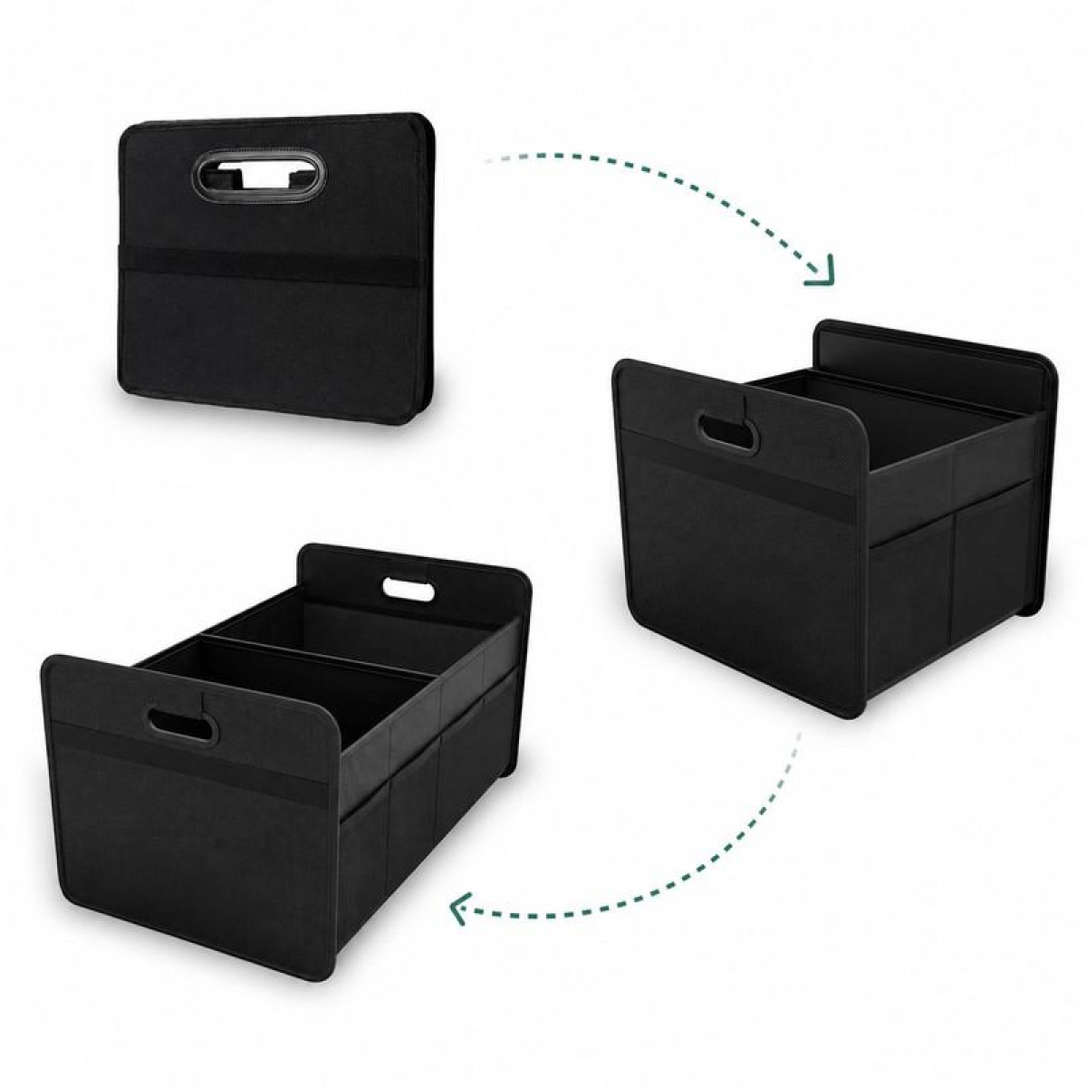 Foldable Car Trunk Organizer EVAtech 57x35x28 cm