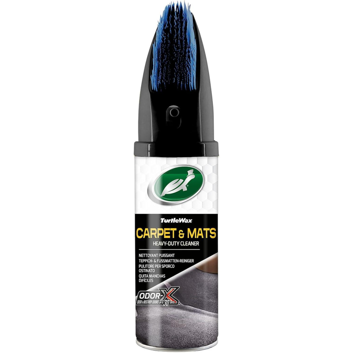TURTLE WAX Power Out Carpets&Mats + Odor-X, carpet and rug cleaner with odor blocking technology, 400 ml TURTLE WAX Power Out Carpets&Mats + Odor-X, carpet and rug cleaner with odor blocking technology, 400 ml