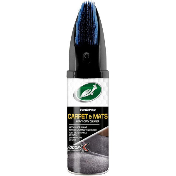 TURTLE WAX Power Out Carpets&Mats + Odor-X, carpet and rug cleaner with odor blocking technology, 400 ml